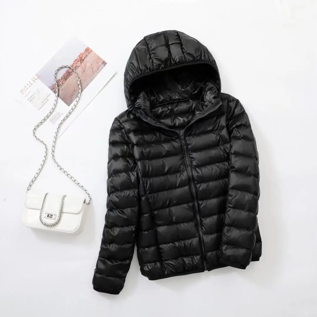 Daunenjacke Wendejacke Warm Damen