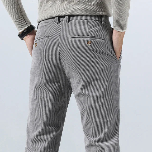 Graue Chino Hosen Modern Slim Fit