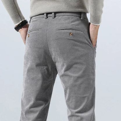 Graue Chino Hosen Modern Slim Fit