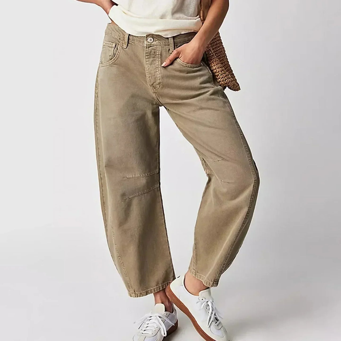 BerlinGlamour | Bequeme Damen-Jeans Weite Beinweise