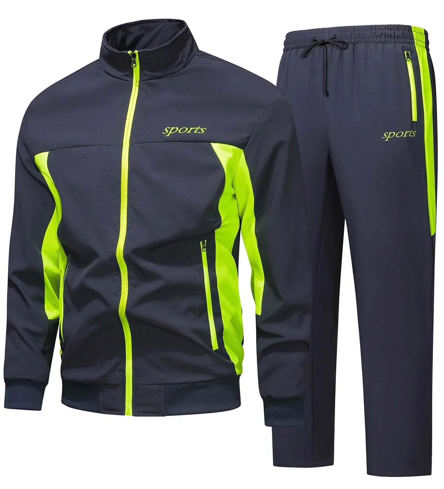 Herren Sportanzug Trainingsoutfit Funktionsshirt