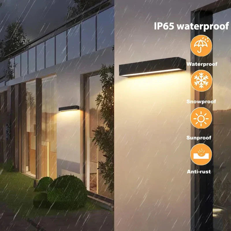 Solare Wandleuchte 16 LEDs Superhell Wasserdicht Garten Balkon
