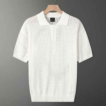 Herren Polo Leicht Sommerlich Stilvoll