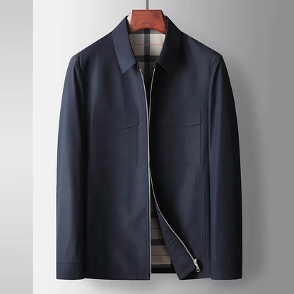 Herren Mantel Modern Slim Fit Winter
