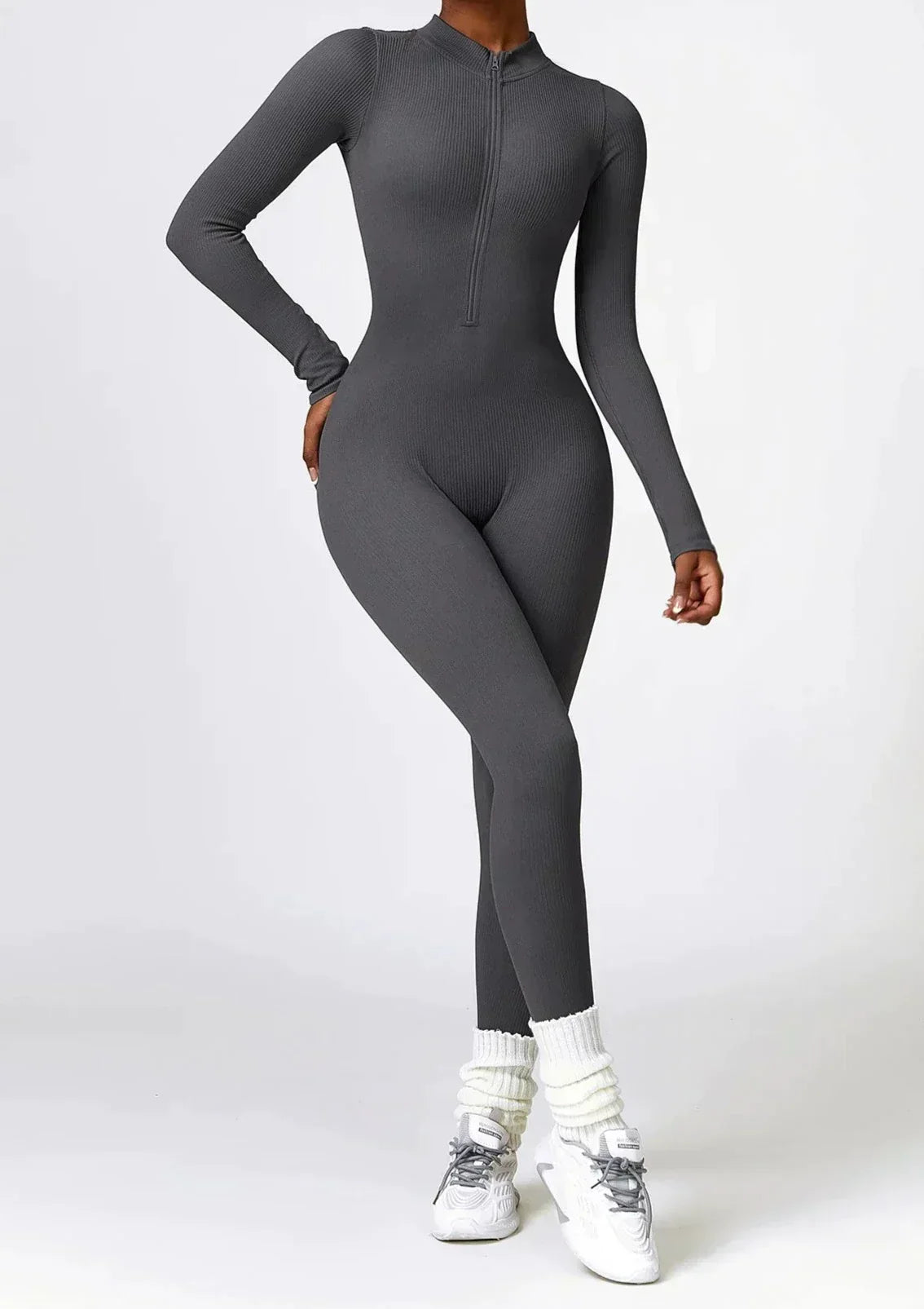 Aktiver Jumpsuit Stretch Damen Sportanzug