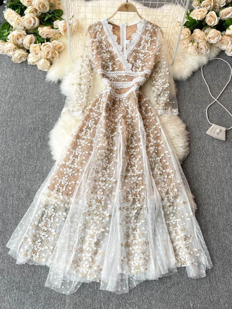 Kleid Midi Glaub An Alles Sommerkleid Elegant
