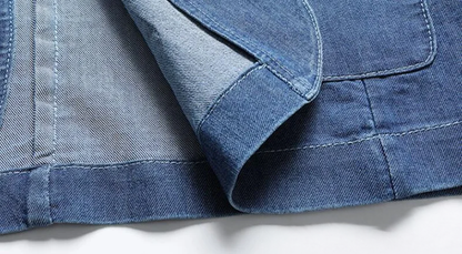 Herren Blazer Denim Modern Slim Fit