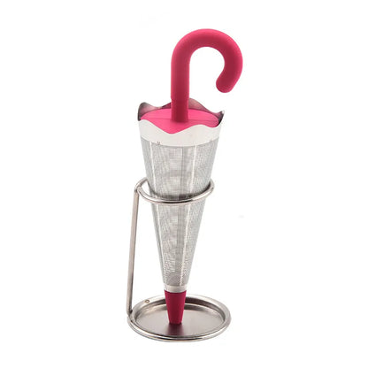 Regenschirm Edelstahl Automatik Klappbar