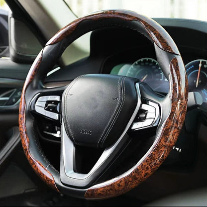 Rutschfeste Auto Radabdeckung Holz Optik