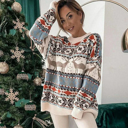 Weihnachtspullover von BerlinGlamour für Damen in Übergröße
