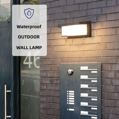 LED Wandleuchte Außen Innen Bewegungsmelder Dimmbar Wasserdicht