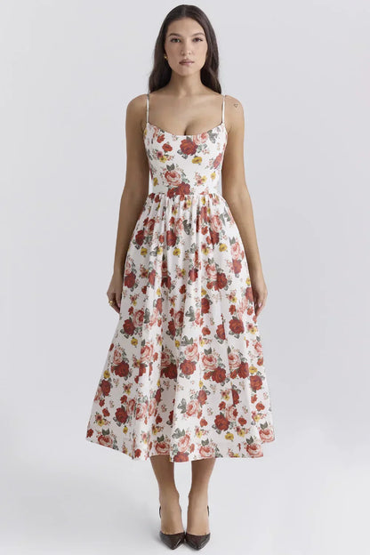 Elegantes Midikleid Berlin Chic Damenkleid