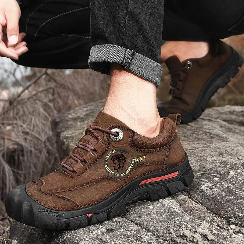 Wanderschuhe Herren Outdoor Stiefel Waterproof