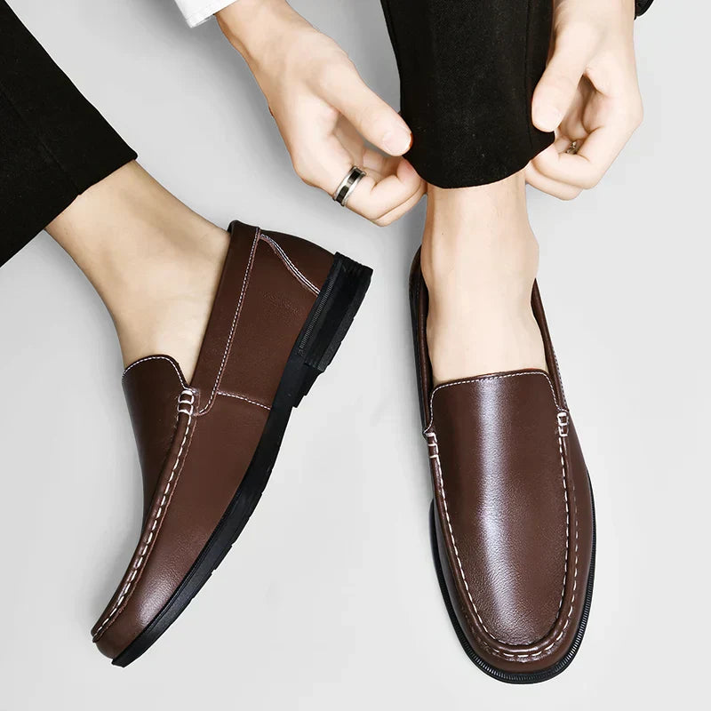 Herren Slip-On Loafers Klassisch Frühling Schuhe