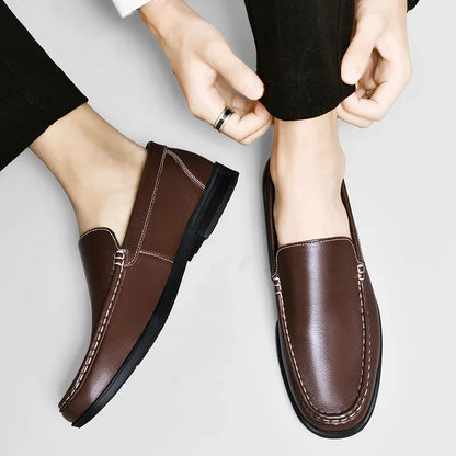 Herren Slip-On Loafers Klassisch Frühling Schuhe