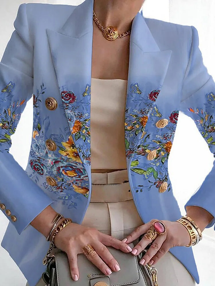 Eleganter Damen Blazer Stretch Modern
