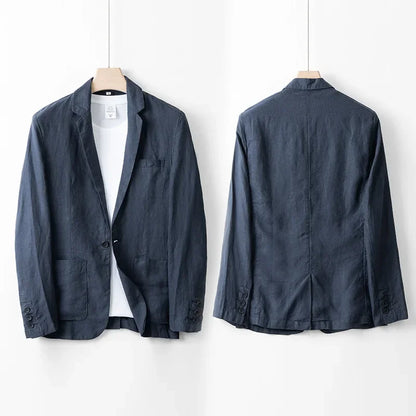 Leinenblazer Herren Leicht Sommer Modern - BerlinGlamour