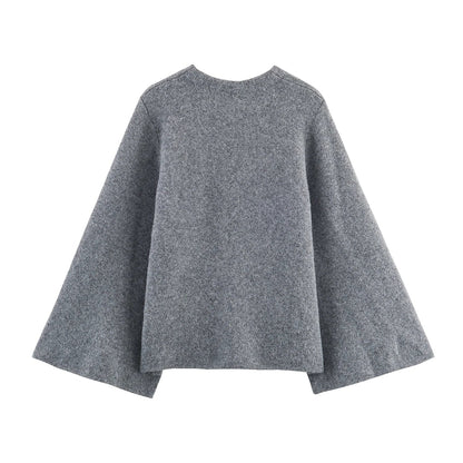 Elegante Damen Wickelweste mit Gürtel Modern