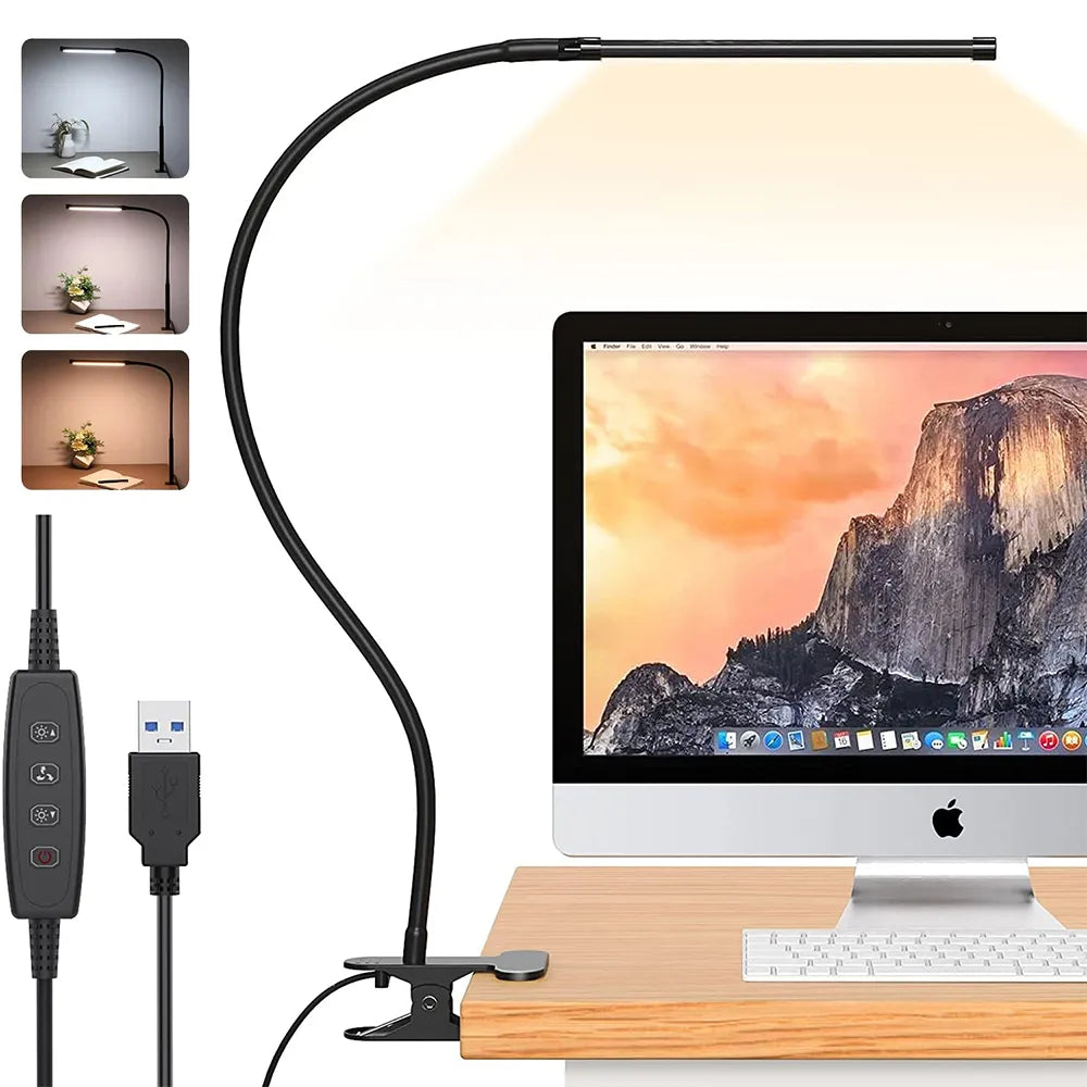 LED Arbeitsplatzlampe Dimmbar Flexibel Modern