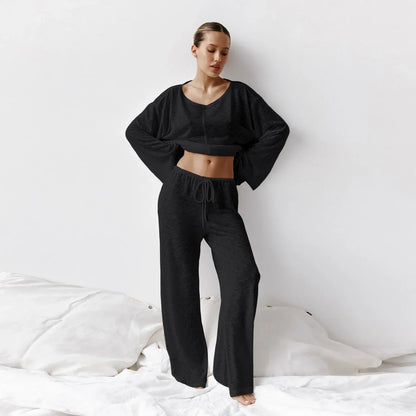 Damen Loungewear Set Bequem Modern
