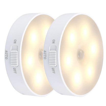 LED Nachtlampe Mini Bewegungsmelder Klebbar