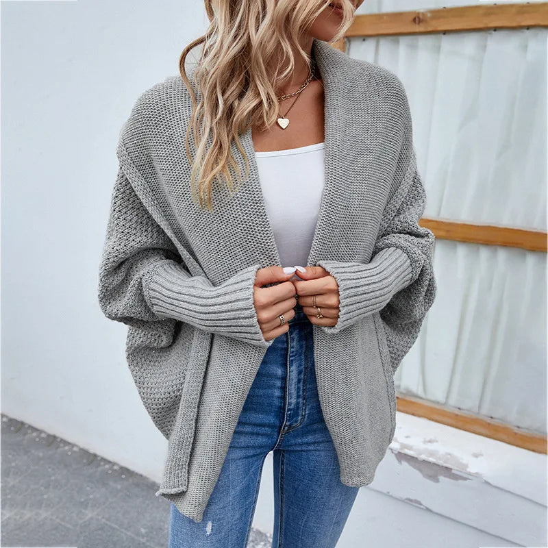 Weicher Oversized Strickcardigan Kuschelknit Groß - BerlinGlamour