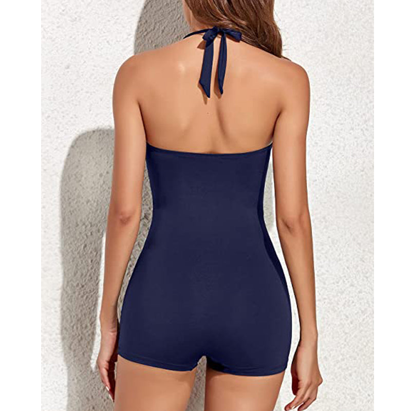 Badeanzug Einteiler Boyleg Damen Seafolly