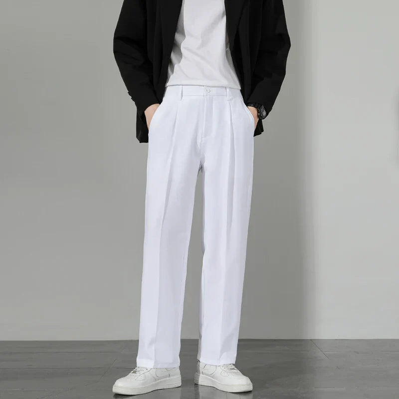 Herrenhosen Bequem Gerade Relaxed Fit
