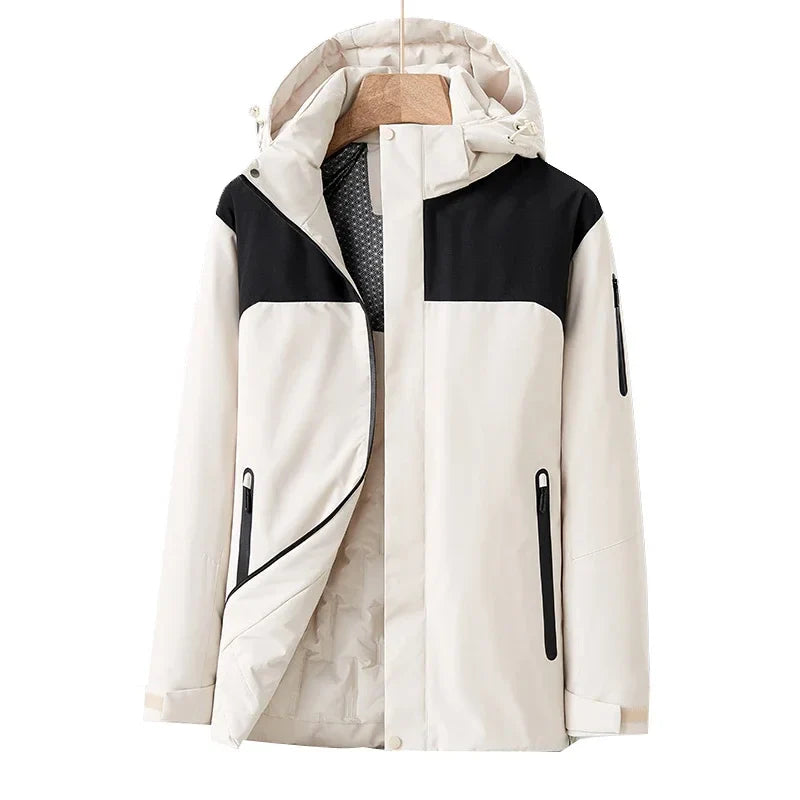Wasserdichte Winterjacke Damen Fleece Isoliert Warm
