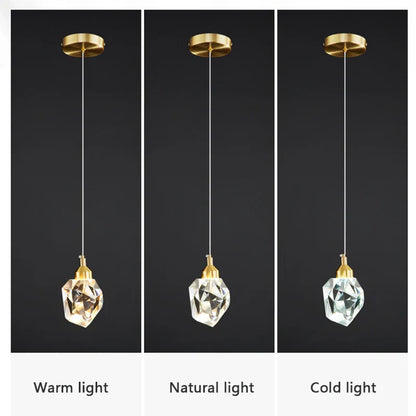 Kristall Pendelleuchte Elegant Luxus Modern