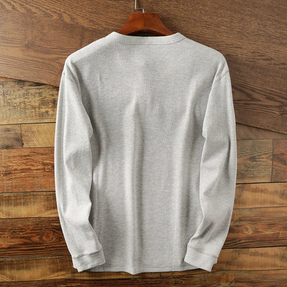 Herren Langarm Pullover Klassisch Warm