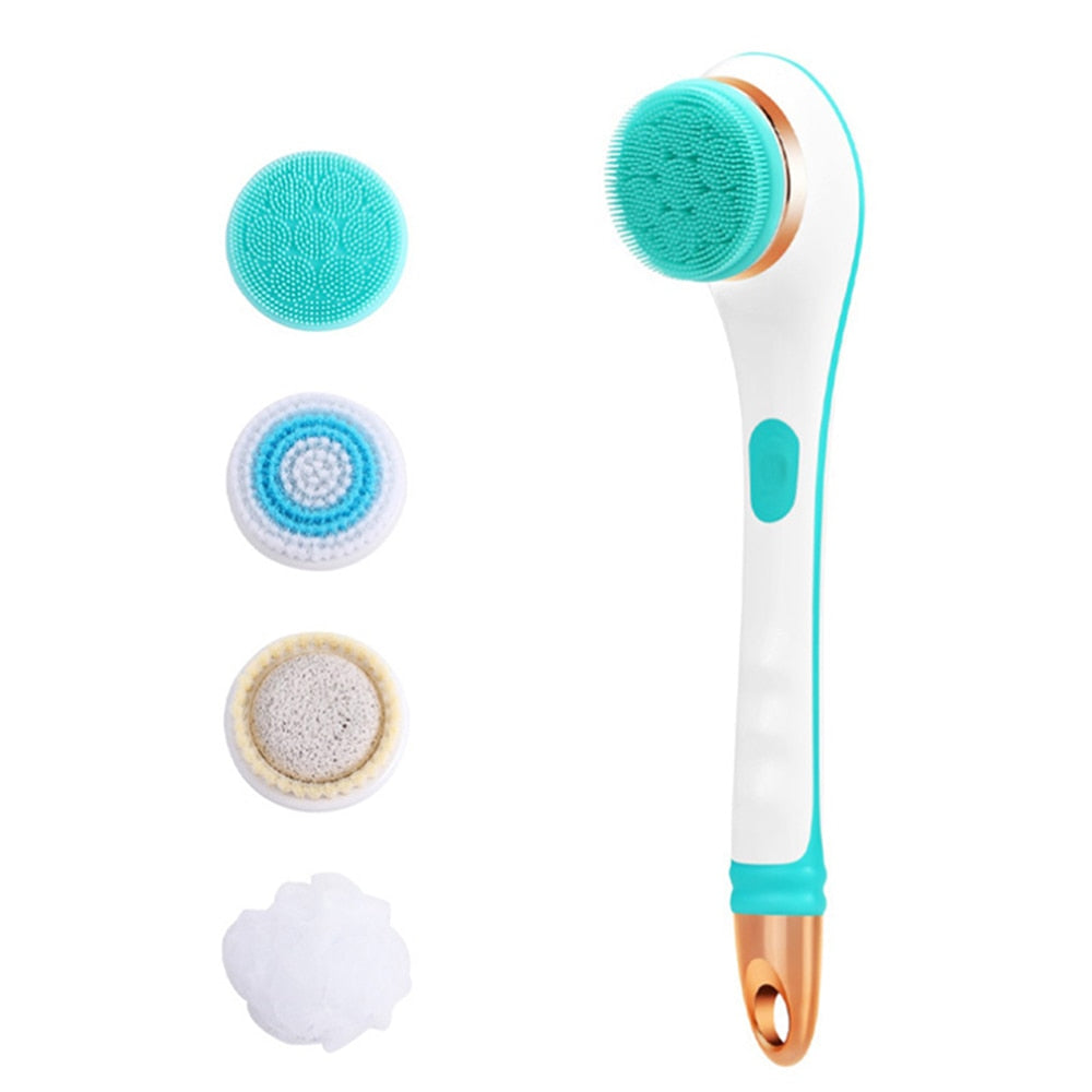 Elektrische Bürste Rotierend Silikon Massager