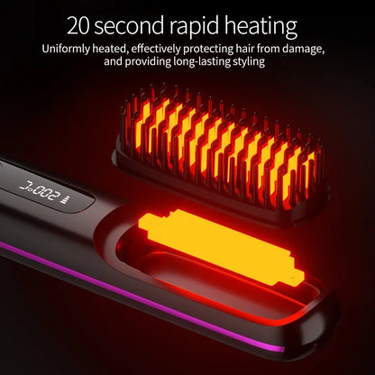 Kabelloses Haarglätteisen USB Keramik Ionen Glätter