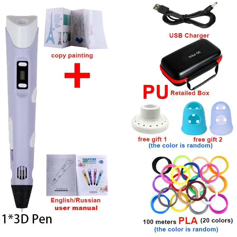 Kinder Doodle Stift 3D Smart Farbe Malen