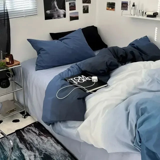 DuoDream Bettdecke - Stylische Wendebettwäsche Komfortabel Modern