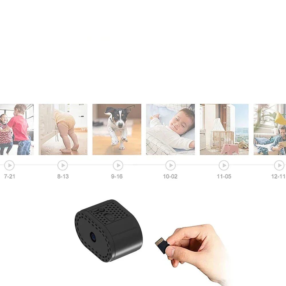 WiFi Sicherheitskamera Kabellos Mini Überwachungskamera