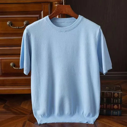 Elegantes Herren T-Shirt Kurzarm Modern
