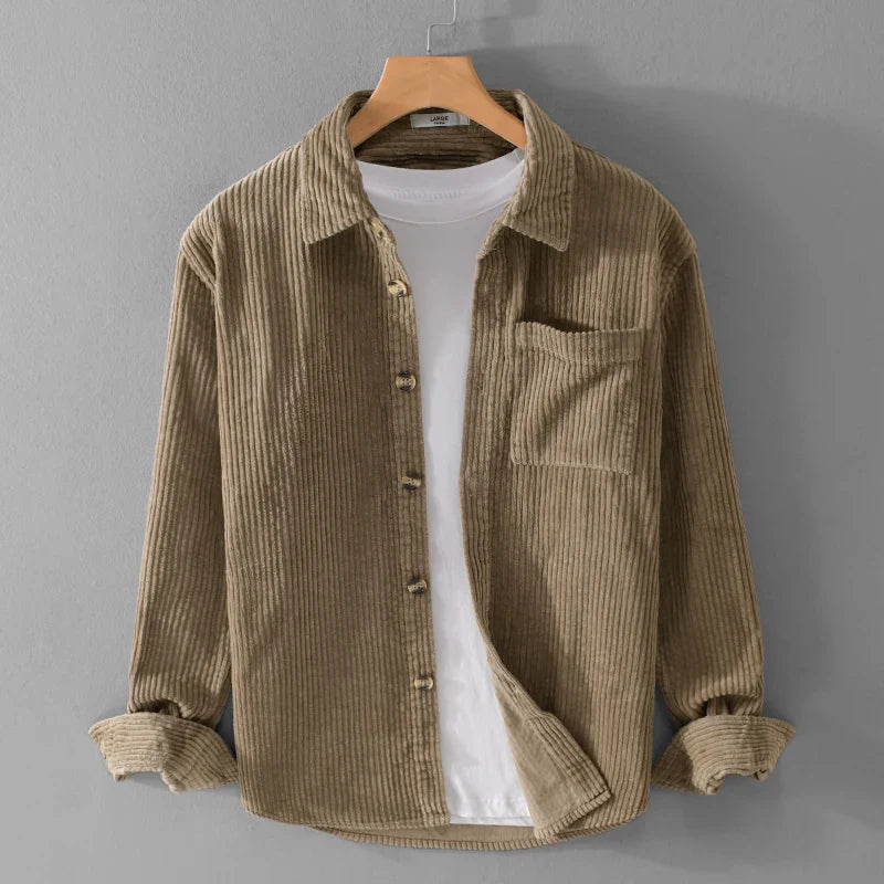 Lässige Hemdjacke Bequem Komfortabel - BerlinGlamour