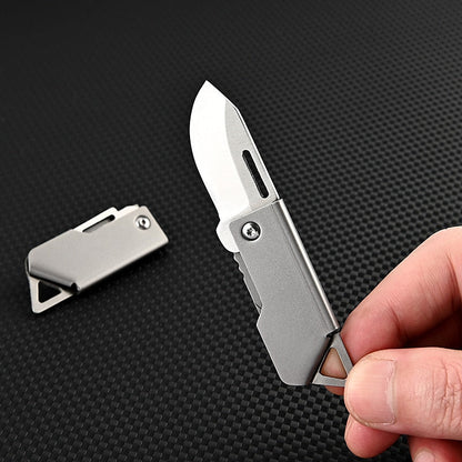 Edelstahl Mini-Messer Faltbar Survival Tool