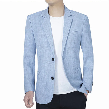 Herrenblazer Eleganter Schlank Slim Fit