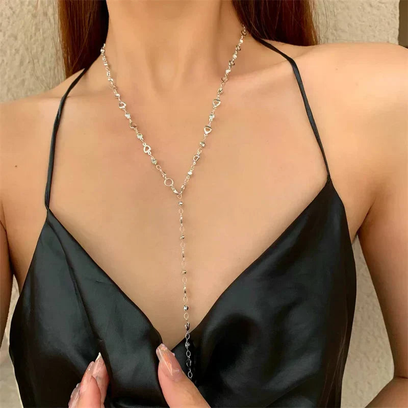 Schmuck Halskette Zirkon Kristall Damen Kette Bunt