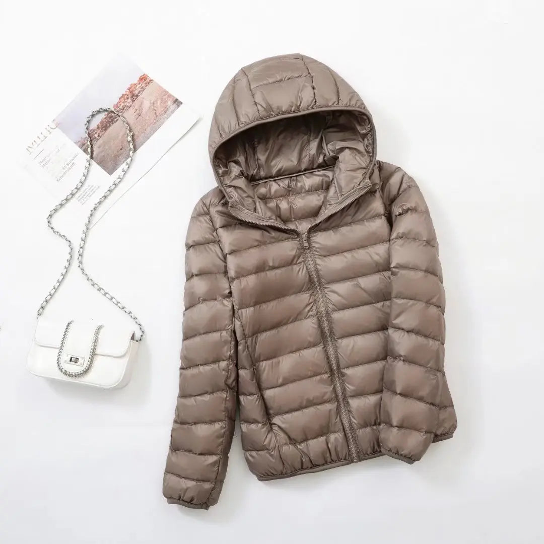 Daunenjacke Wendejacke Warm Damen