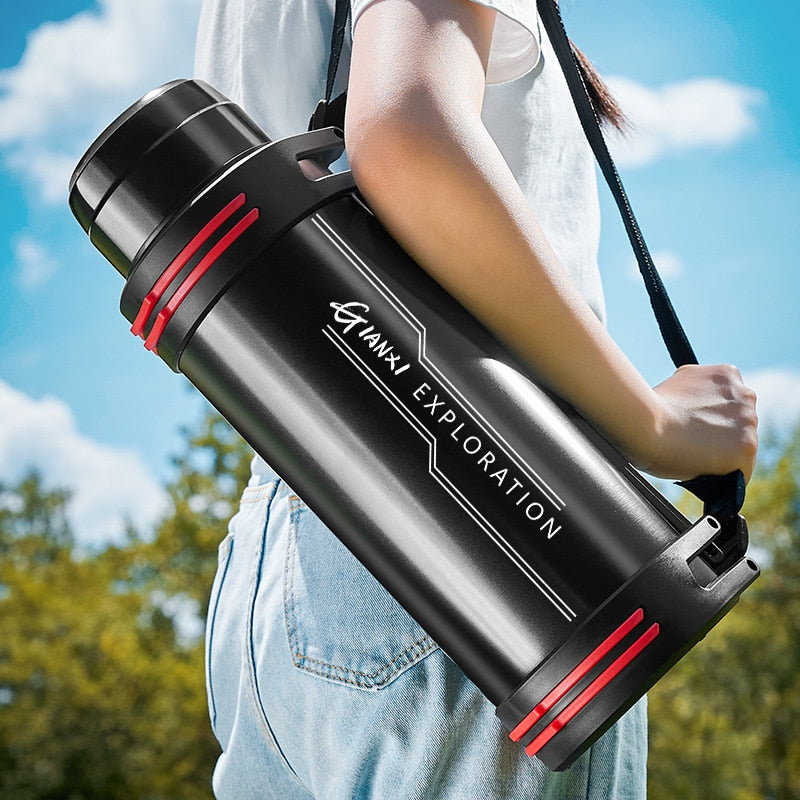 Isolierflasche Edelstahl Thermosflasche Groß