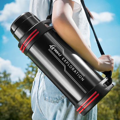 Isolierflasche Edelstahl Thermosflasche Groß