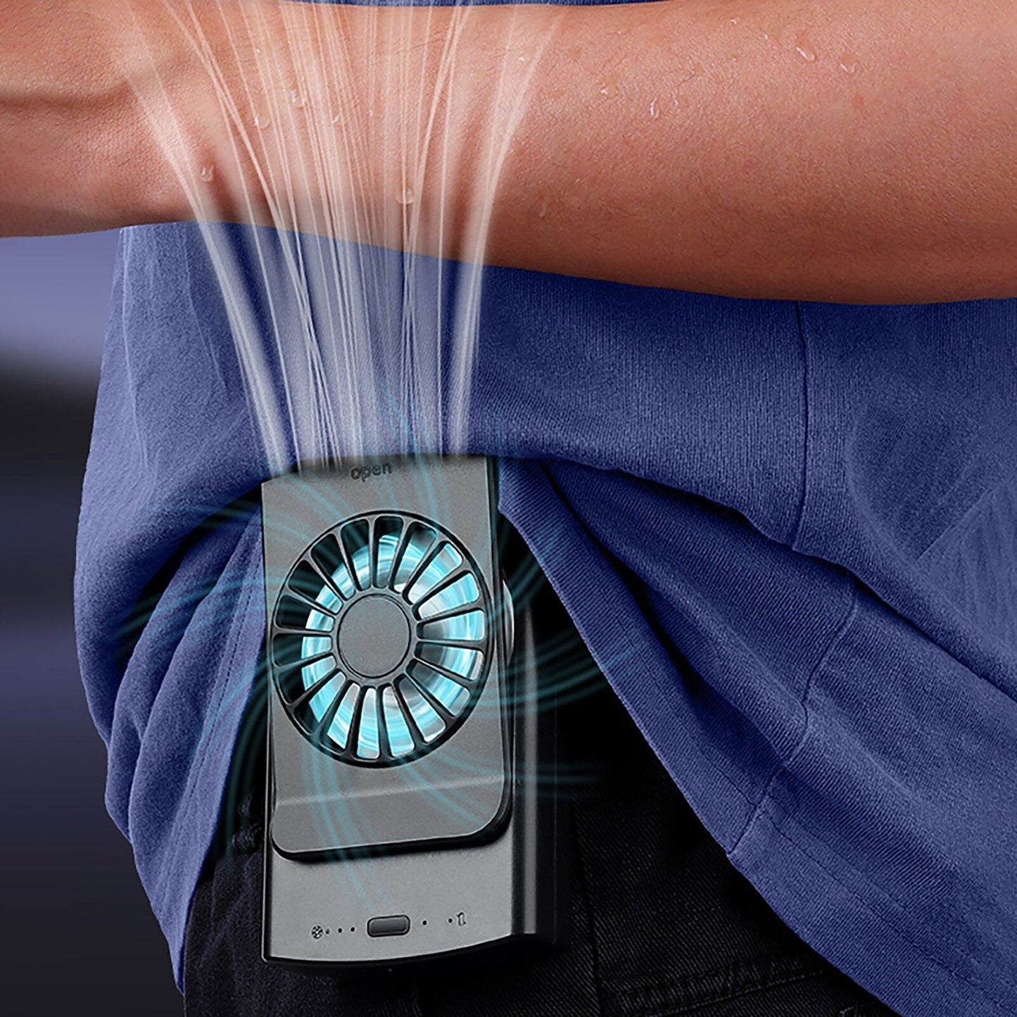 Leiser Taillenventilator Bladeless Sommer Kühler