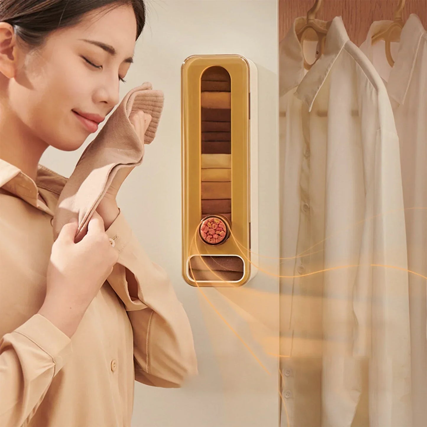 Wandbügler Aromatherapie Organizer für Unterwäsche Moderne