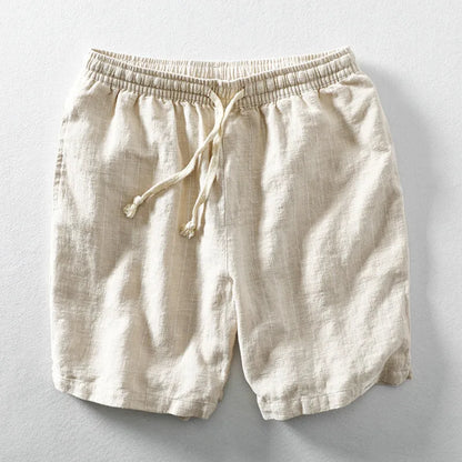 Bequeme Herren Leinen Shorts Sommer Leicht