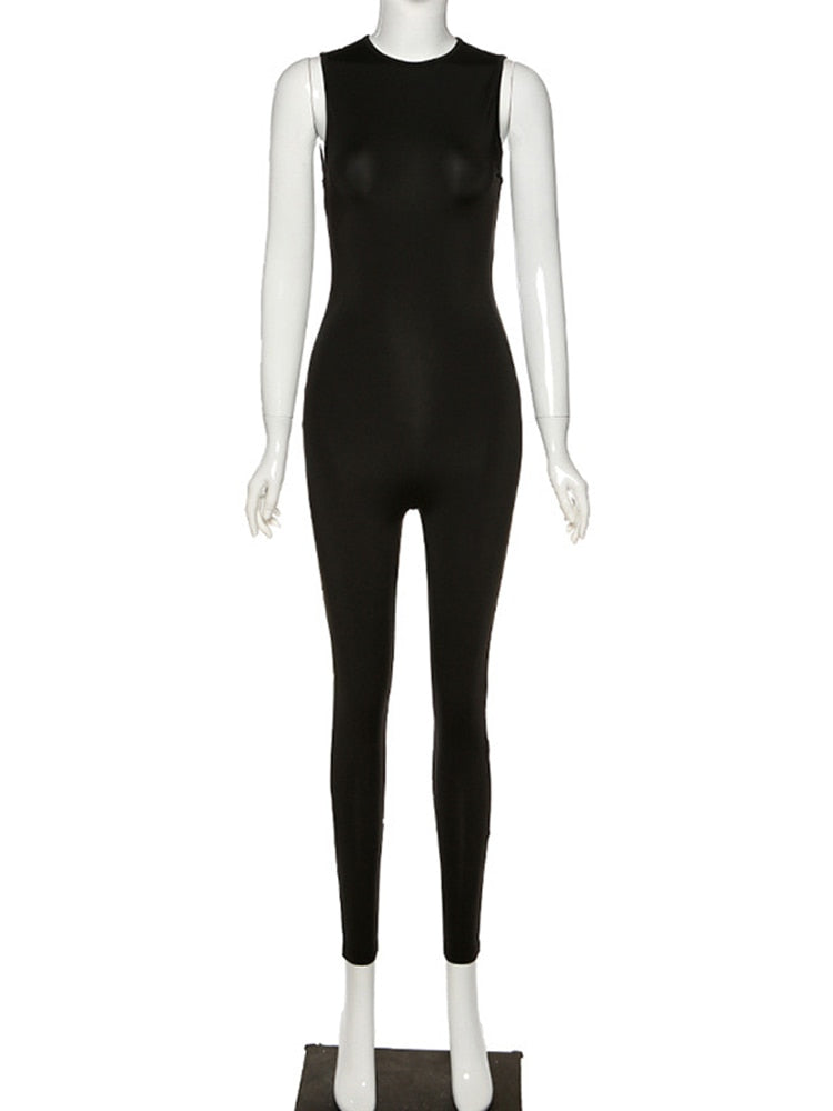 Eleganter Bodycon-Overall Damen Slim Fit
