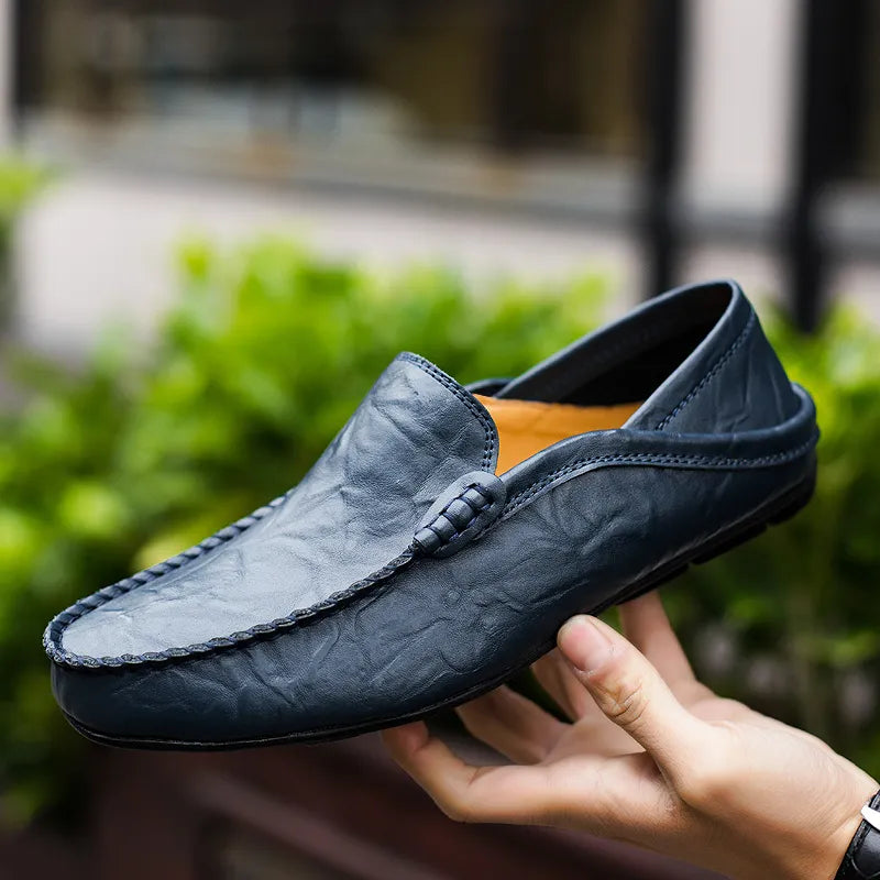 Italienische Lederloafer für Herren Echtleder Qualität
