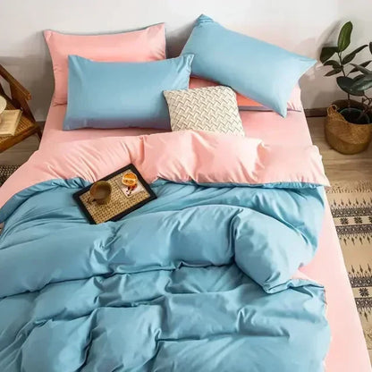 DuoDream Bettdecke - Stylische Wendebettwäsche Komfortabel Modern